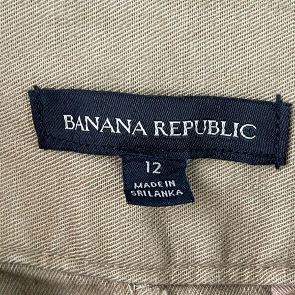 banana republic heritage explorer pant size 12 in Utilitarian Khaki linen cotton - Picture 9 of 13